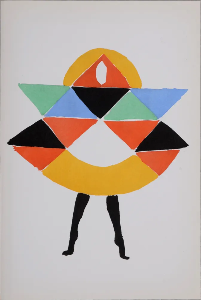 Трафарет Delaunay - Costumes (L), 1969