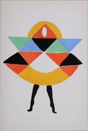 Трафарет Delaunay - Costumes (L), 1969