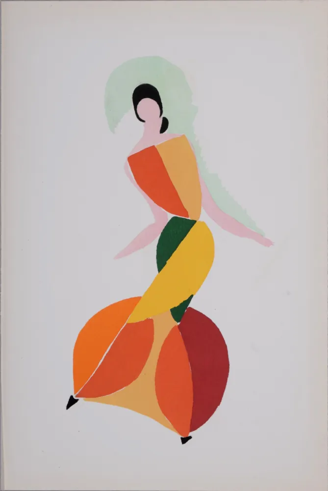 Трафарет Delaunay - Costumes (Z), 1969