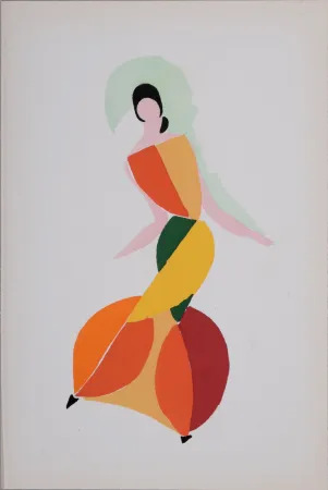 Трафарет Delaunay - Costumes (Z), 1969