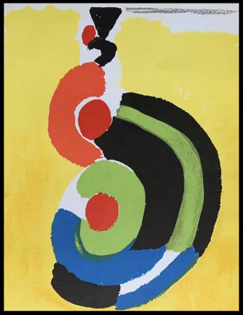 Литография Delaunay - Danseuse espagnole