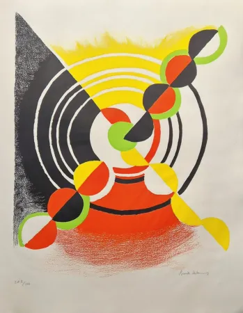 Литография Delaunay - Diagonal X