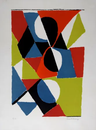 Литография Delaunay - Granada, 1970 - Hand-signed