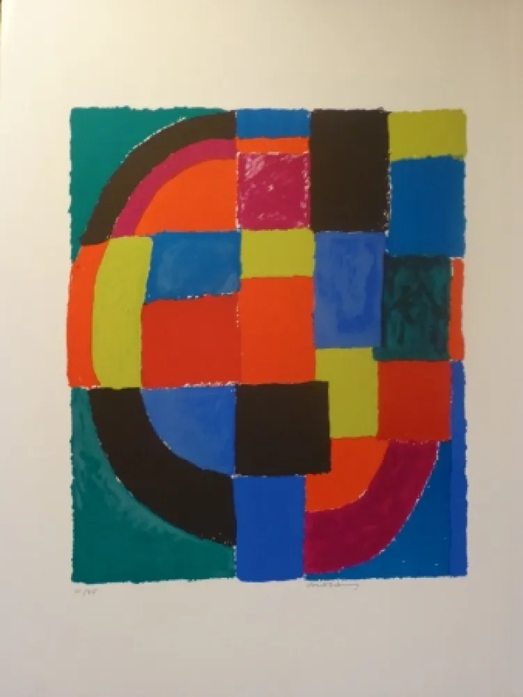 Литография Delaunay - Guépard 