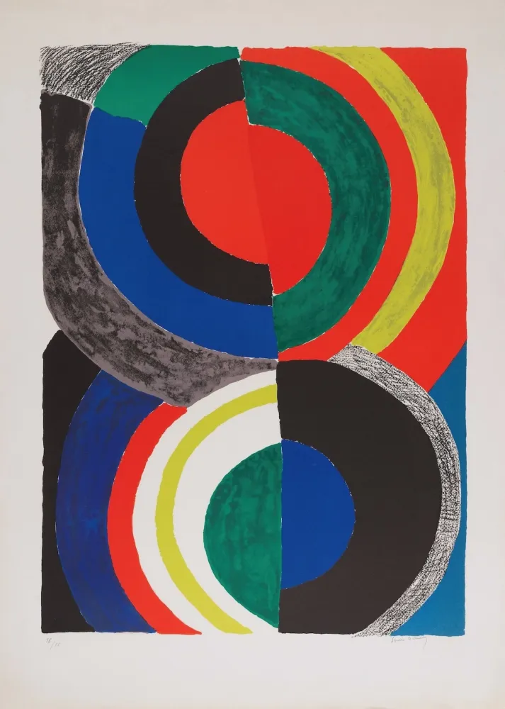 Литография Delaunay - Idole