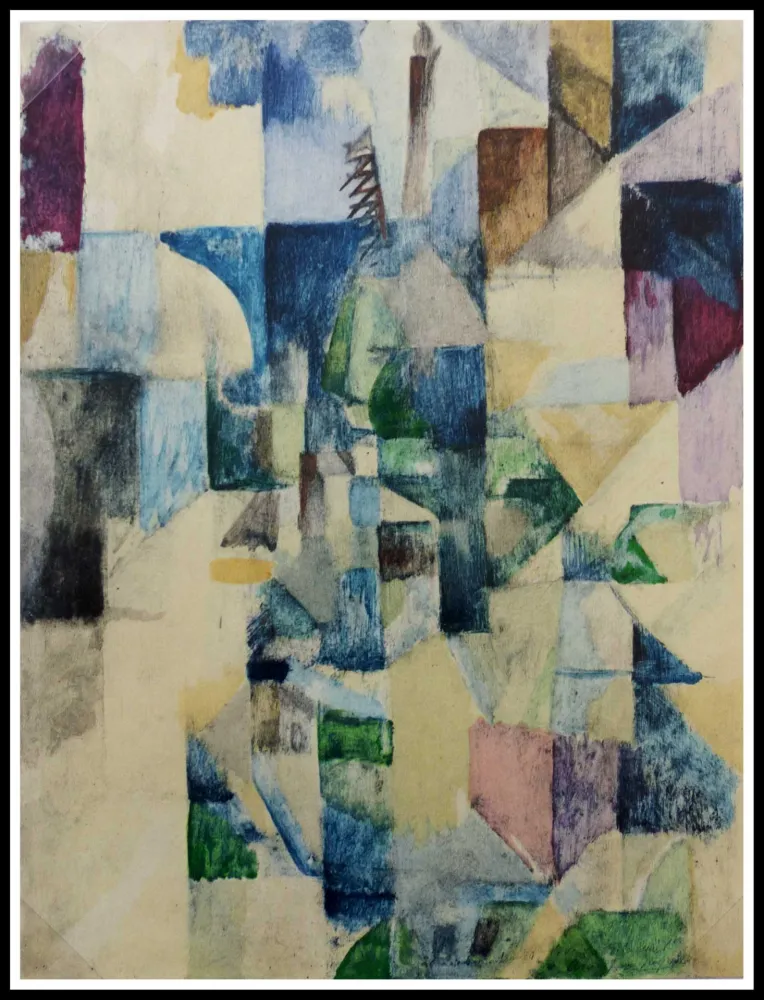 Трафарет Delaunay - LA FENETRE N°2