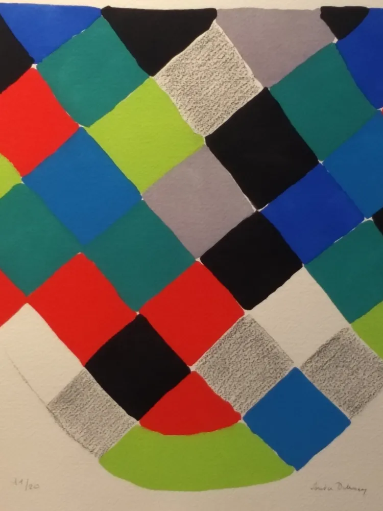 Трафарет Delaunay - Les Illuminations