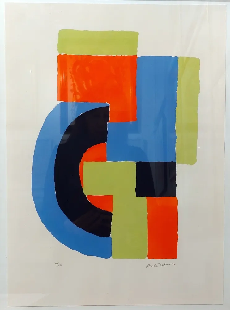 Трафарет Delaunay - Les illuminations de Rimbaud 