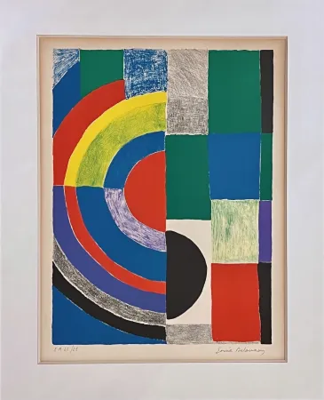 Литография Delaunay - Rythme Colore