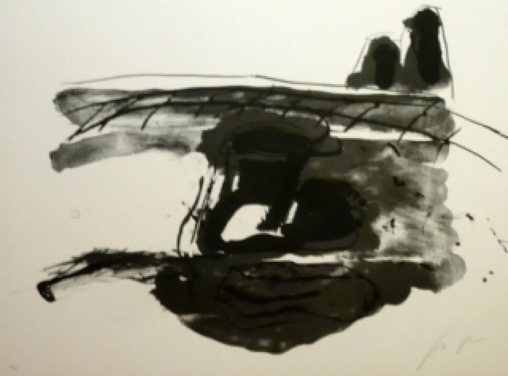 Литография Delgado - Sans titre