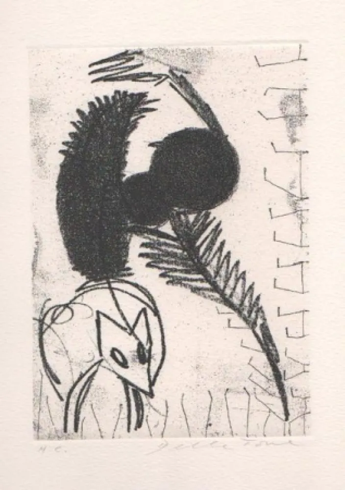 Офорт Della Torre - L'antica moneta