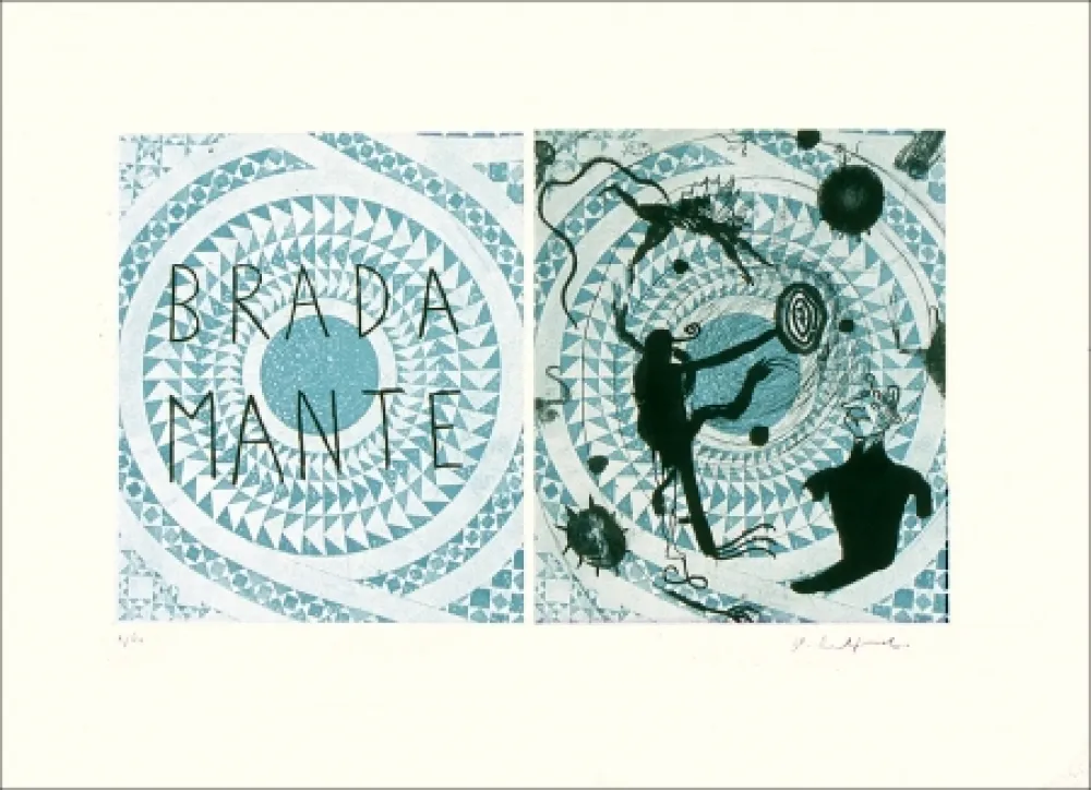 Офорт Delprat - BRADAMANTE