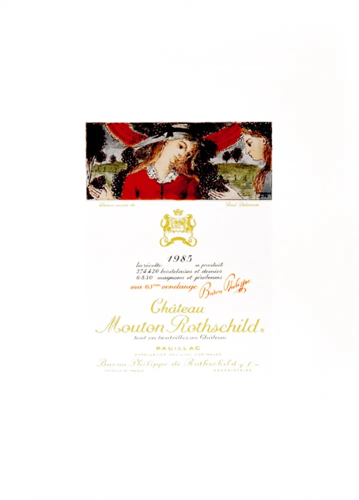 Литография Delvaux - Dessin inedite de Paul Delvaux 