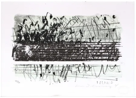 Литография Denning - Islande II