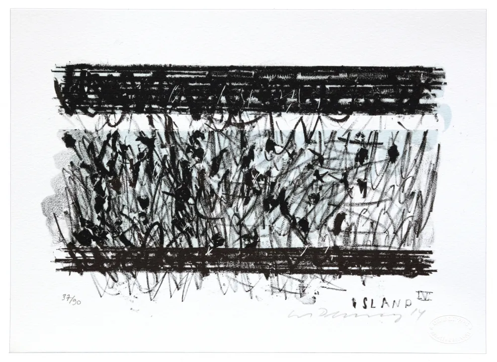 Литография Denning - Islande IV