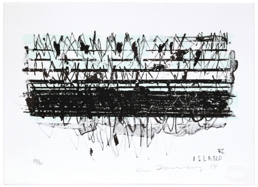 Литография Denning - Islande VI