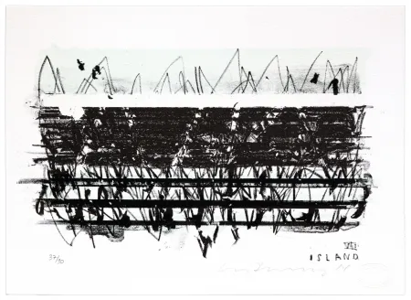 Литография Denning - Islande VII