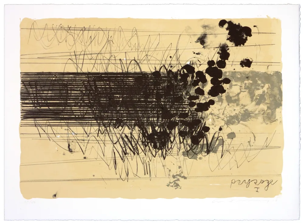 Литография Denning - Paysage I