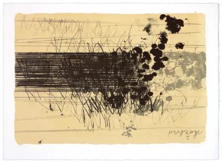 Литография Denning - Paysage I