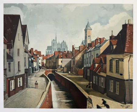 Литография Derain - Amiens