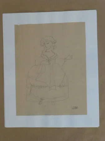 Нет Никаких Технических Derain - Femme à la robe 