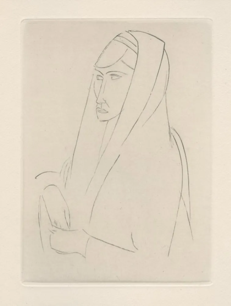 Гравюра Derain - Figure,