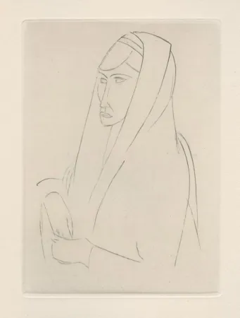 Гравюра Derain - Figure,