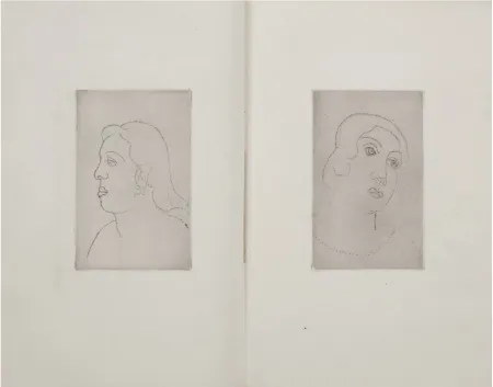 Иллюстрированная Книга Derain - Georges Gabory : LA CASSETTE DE PLOMB. Deux gravures originales et inédites par André Derain (1920)