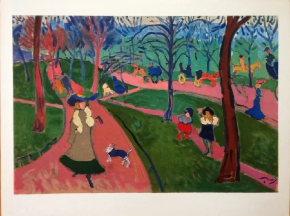 Литография Derain - Hyde Park