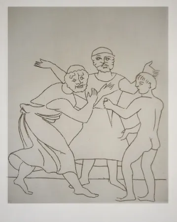 Иллюстрированная Книга Derain - Le satyricon