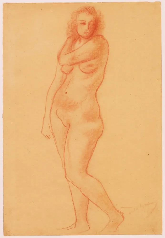 Нет Никаких Технических Derain - Ohne Titel (Nu debout/Femme nue).