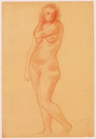 Нет Никаких Технических Derain - Ohne Titel (Nu debout/Femme nue).