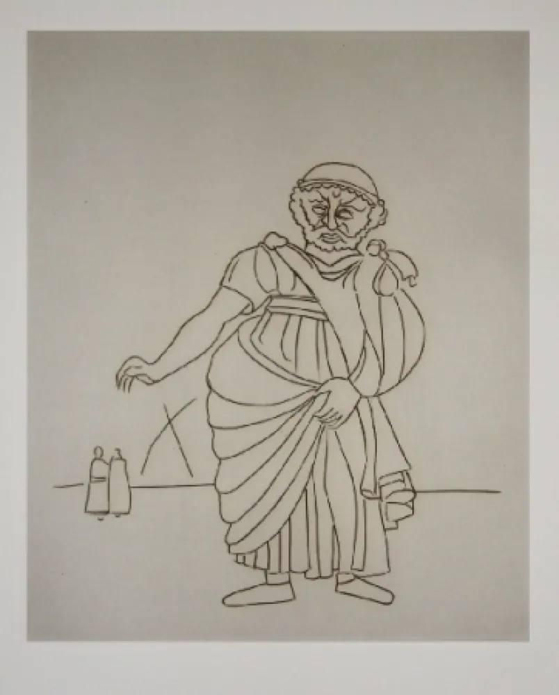 Гравюра Derain - Satyricon 11