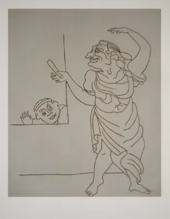 Гравюра Derain - Satyricon 18