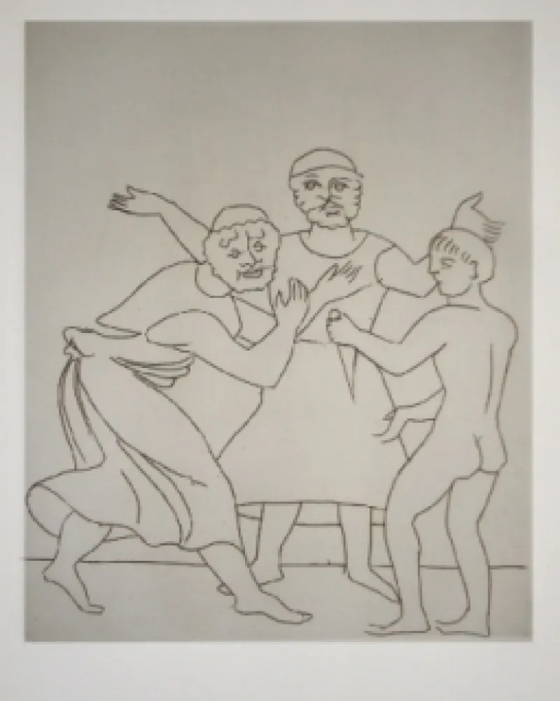 Гравюра Derain - Satyricon 19