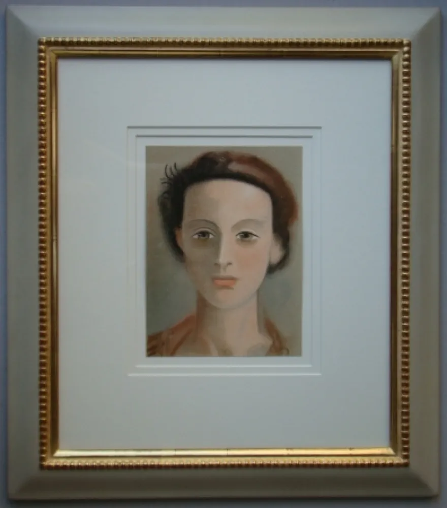 Литография Derain - Tête de femme