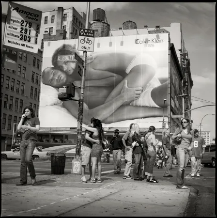 Фотографии Deruytter - Billboards, NY: Houston & Lafayette Streets (CK 40)