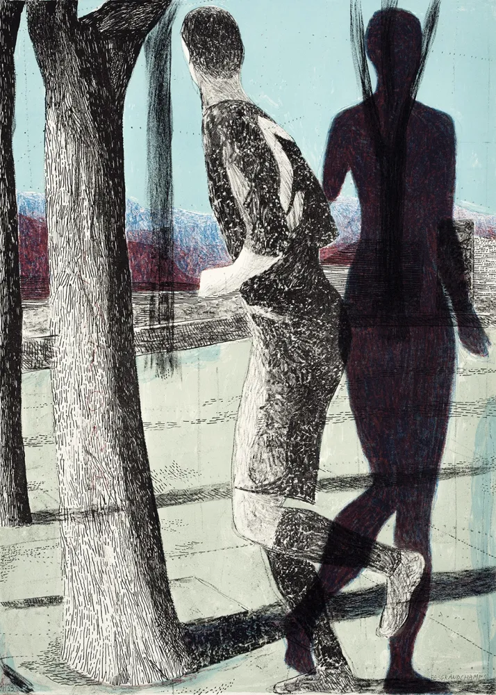 Литография Desgrandchamps - Latona 2