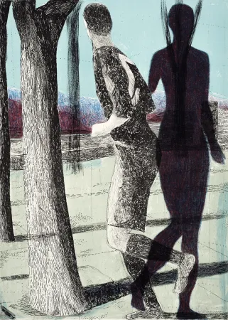 Литография Desgrandchamps - Latona 2