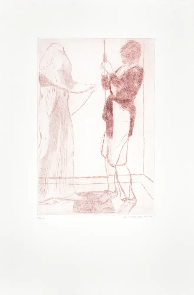 Гравюра Desgrandchamps - Sépia photographe 