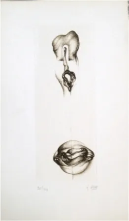 Гравюра Deux - Gris 3