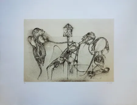 Гравюра Deux - Le reliquaire lituanien