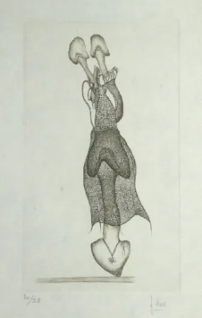 Гравюра Deux - Ouverte