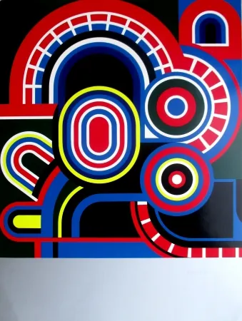 Сериграфия Dewasne - Composition I