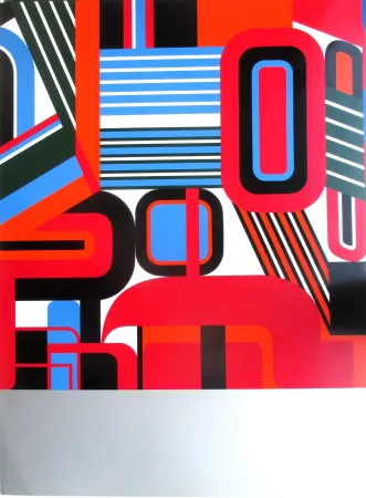 Сериграфия Dewasne - Composition II