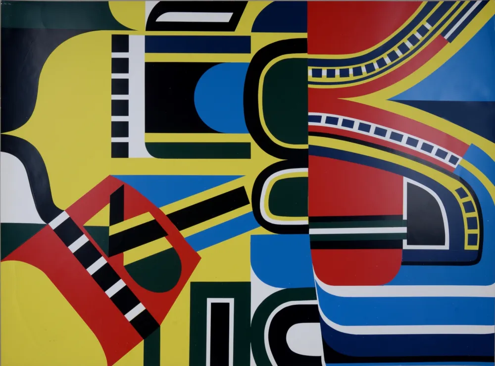 Сериграфия Dewasne - Composition III, 1969