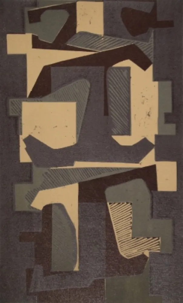 Линогравюра Deyrolle - Untitled