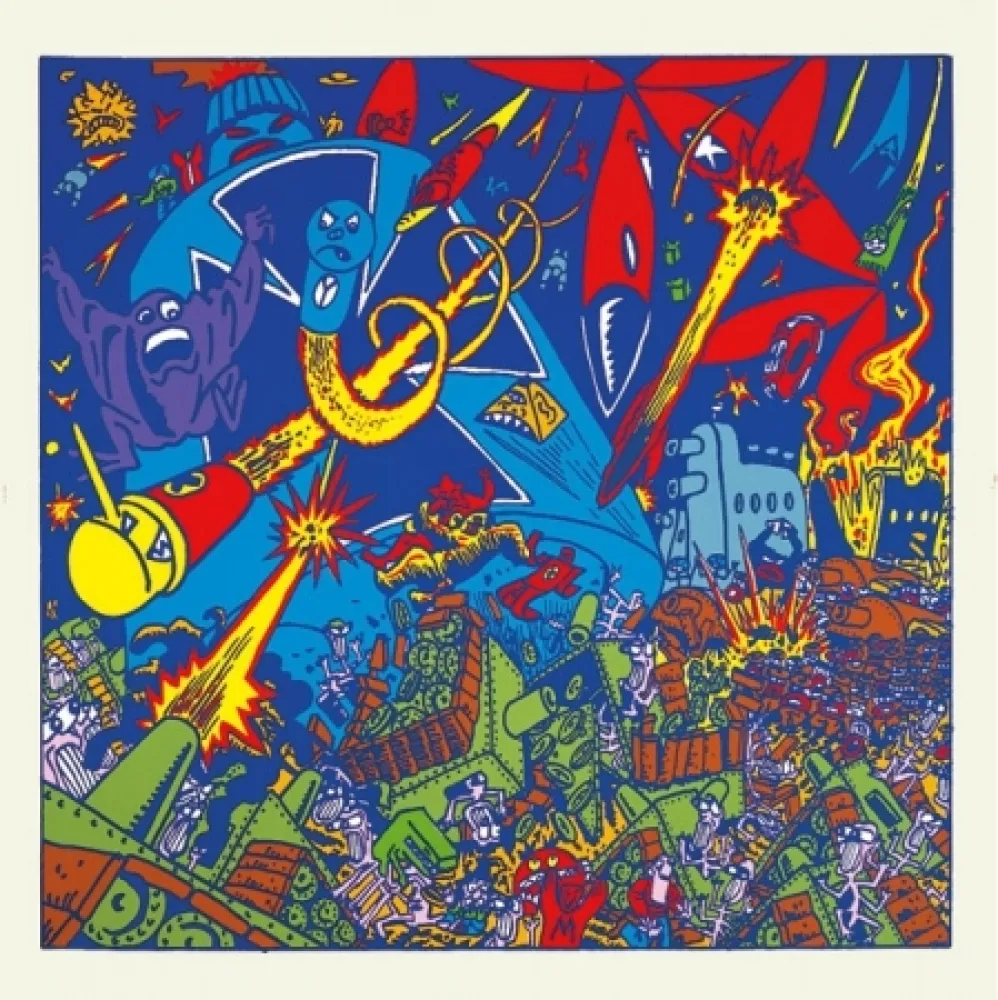 Сериграфия Di Rosa - Bataille