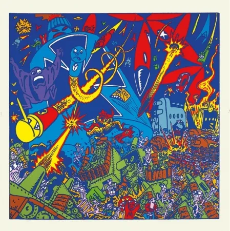 Сериграфия Di Rosa - Bataille