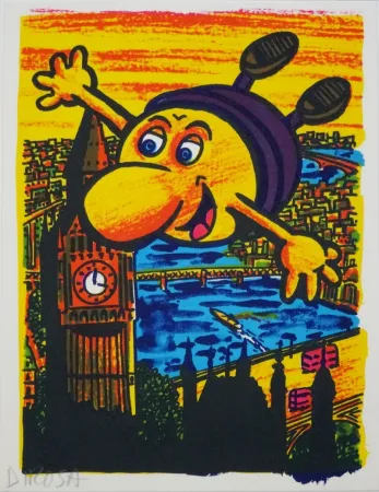 Литография Di Rosa - Big Ben